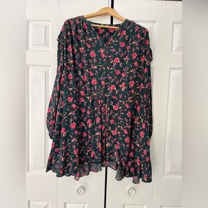 Free People Mini Flower Fields Dress - Medium